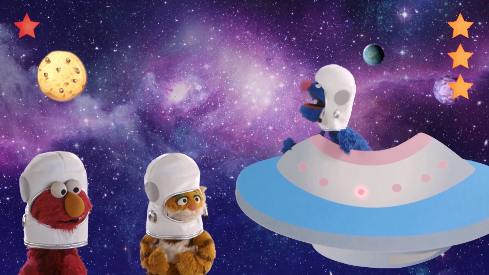 Sesame Street Moon And Stars